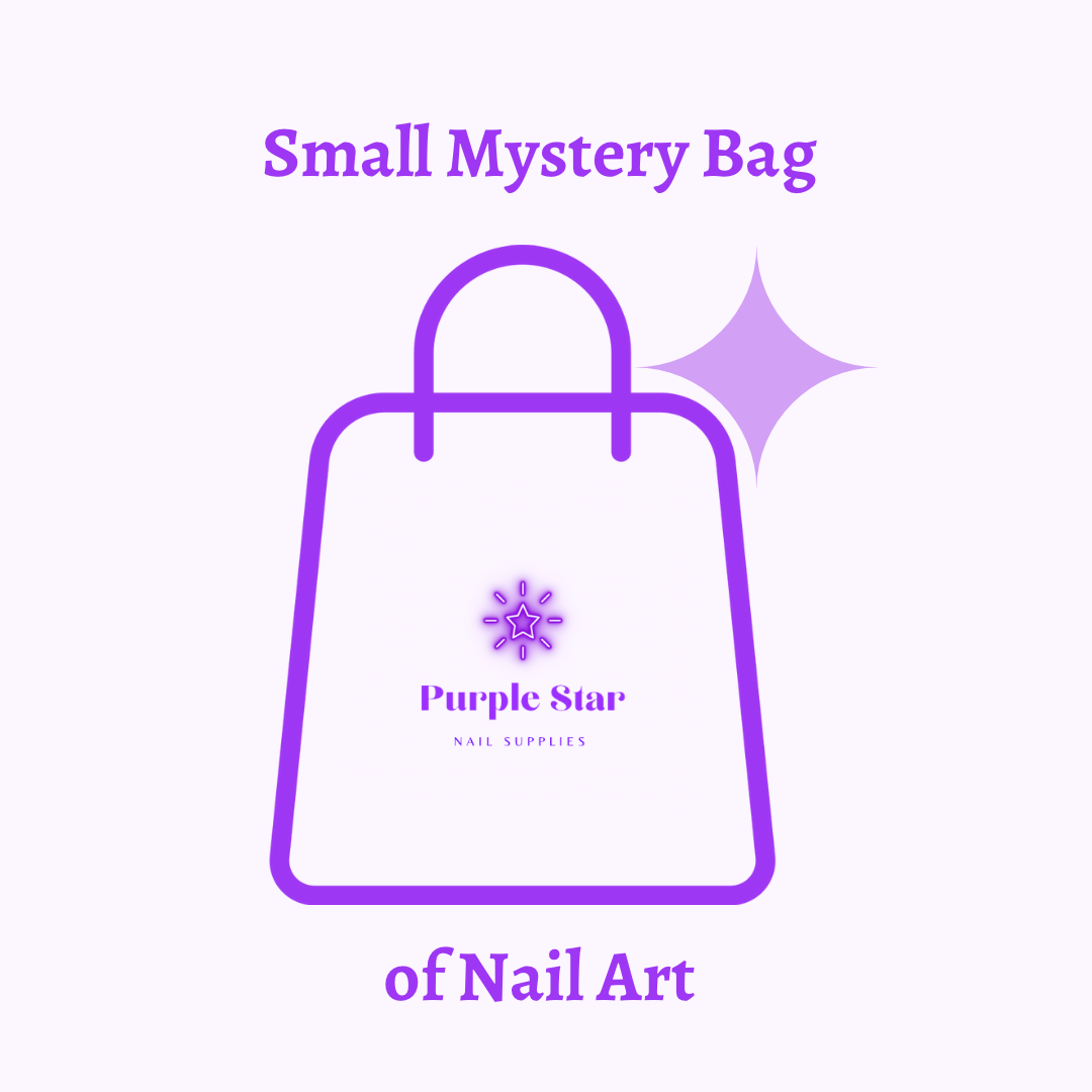 Small Mystery Bag of Nail Art – Purple Star Nail Supplies