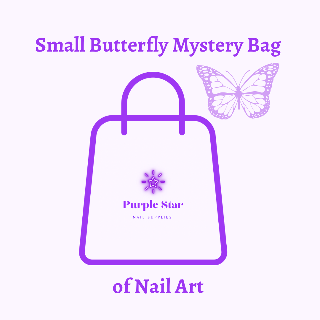 Small Butterfly Mystery Bag of Nail Art