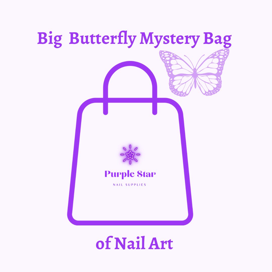 Big Butterfly  Mystery Bag of Nail Art