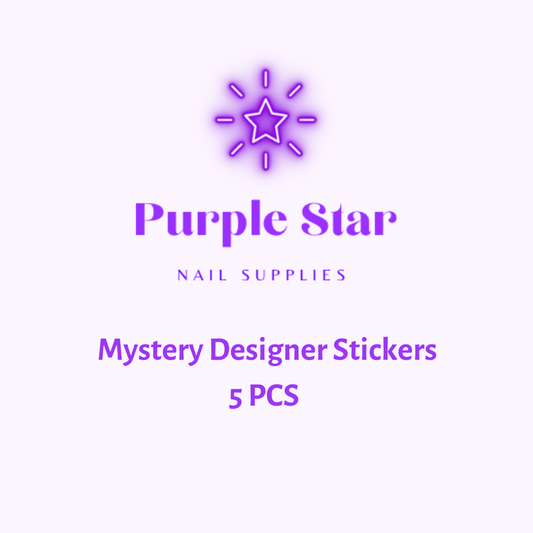 Mystery Designer Stickers 5 pcs