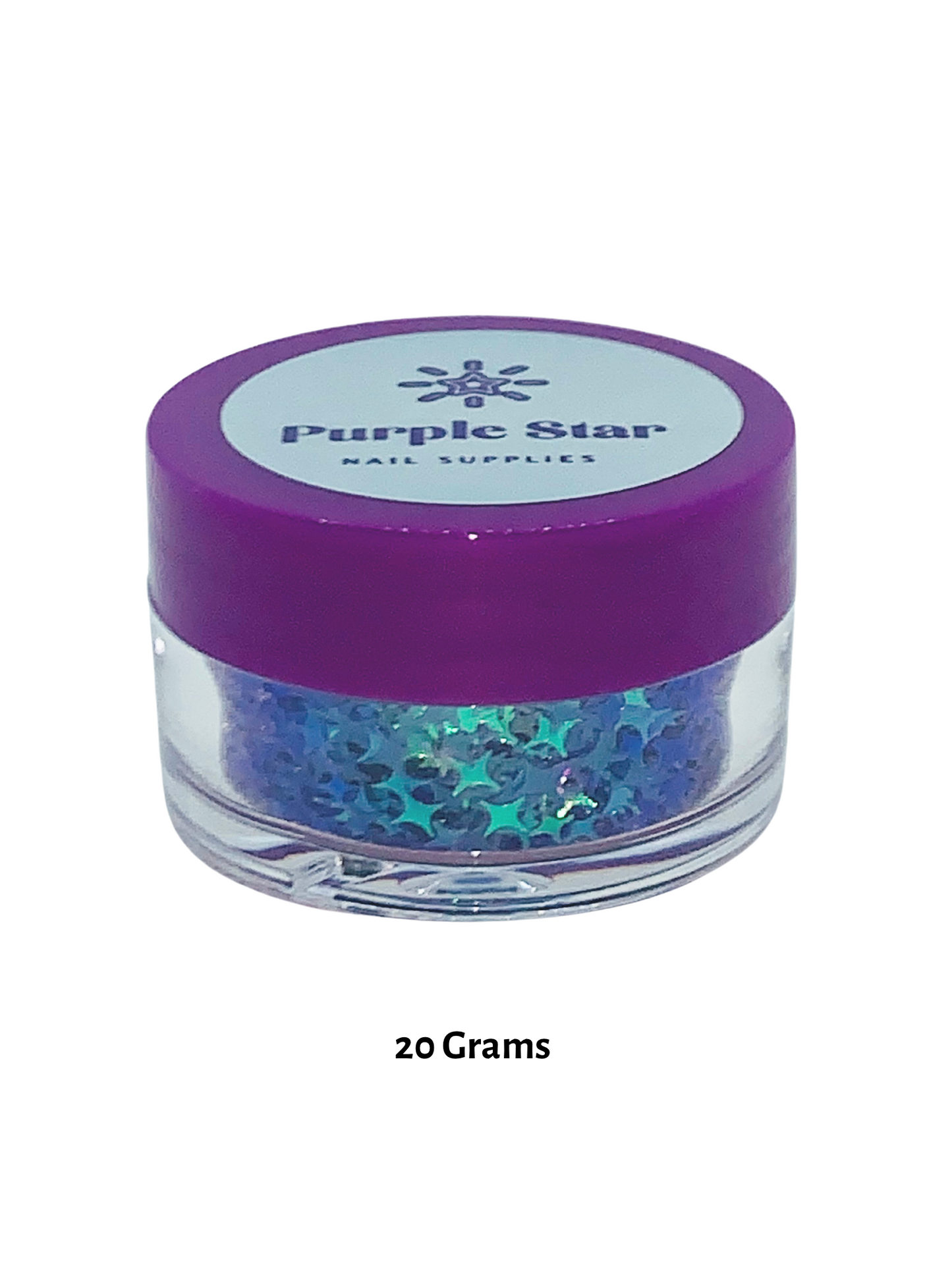 Purple Star Glitter