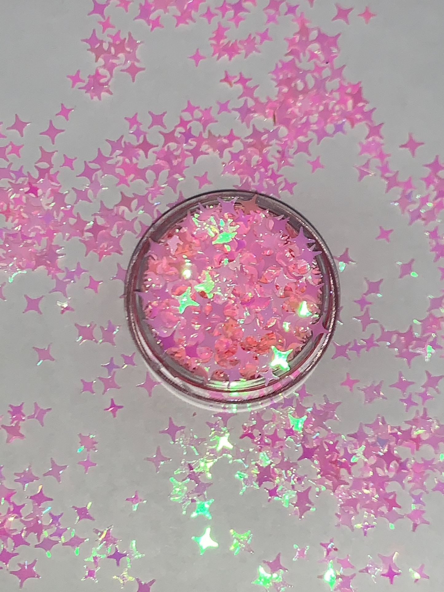 Pink Star Glitter