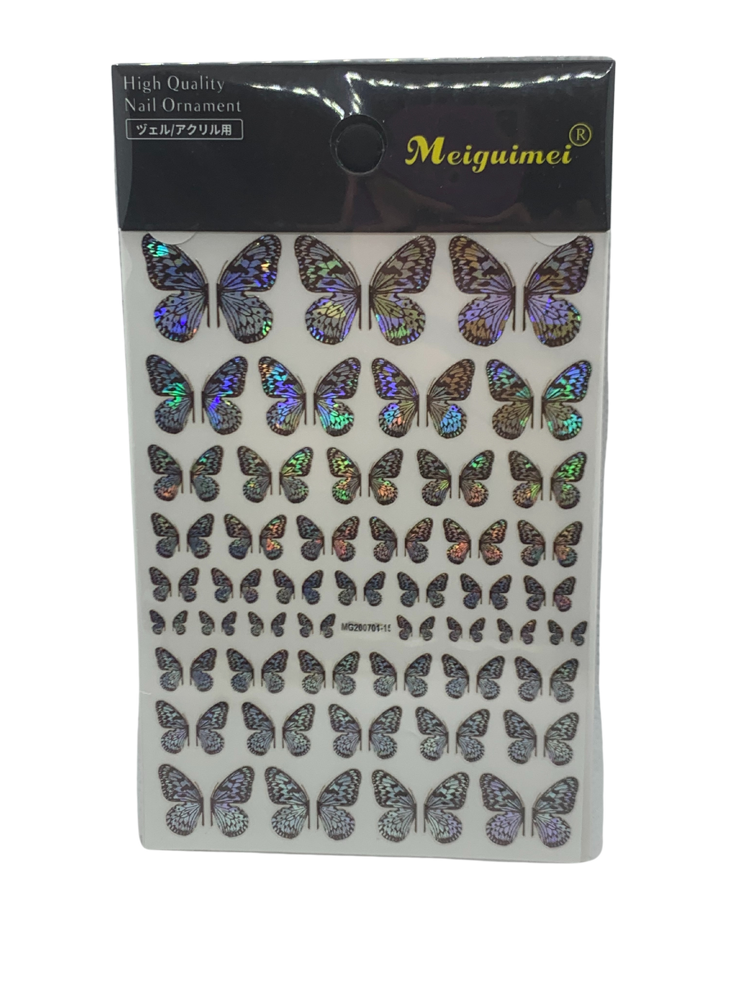 Holo Butterfly Sticker Sheet