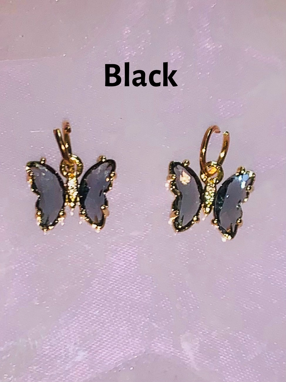 Butterfly Piercing Dangles (2 pieces)