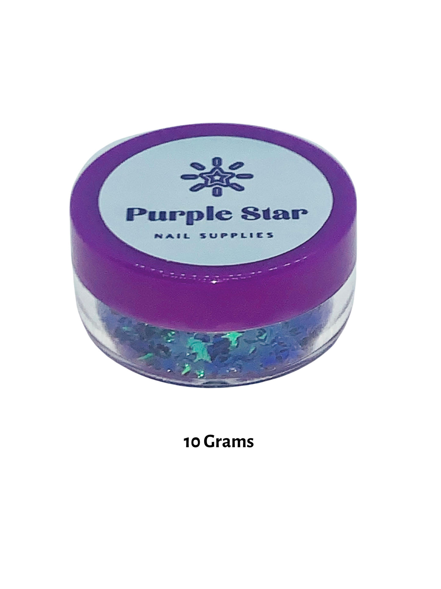 Purple Star Glitter