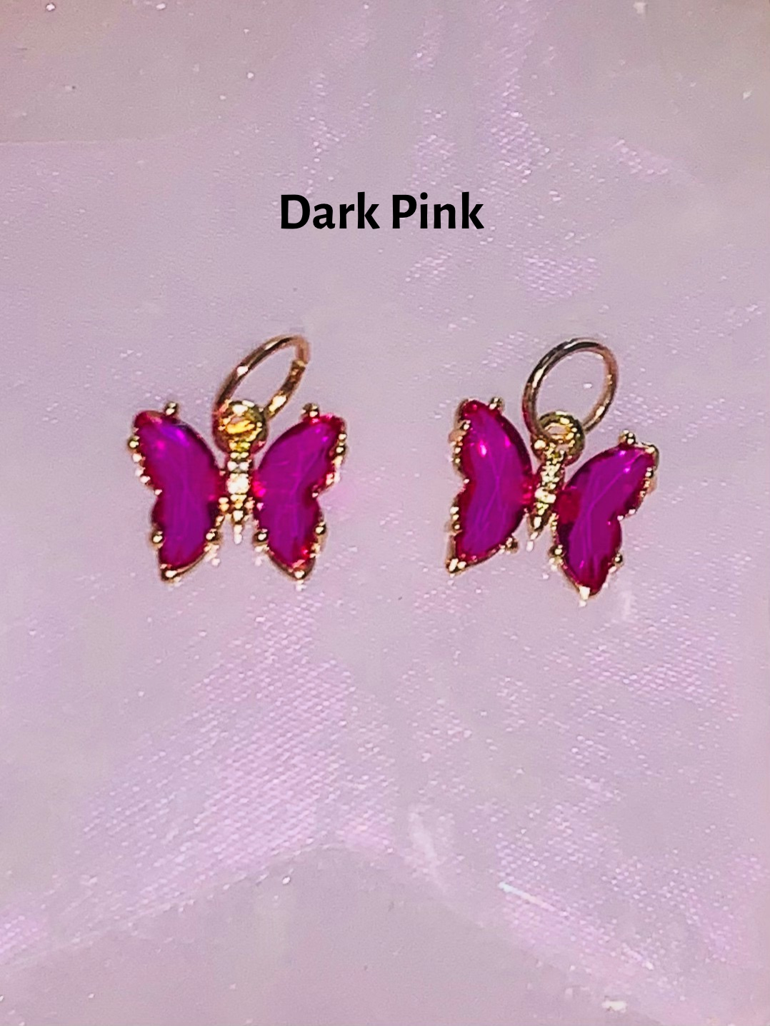 Butterfly Piercing Dangles (2 pieces)