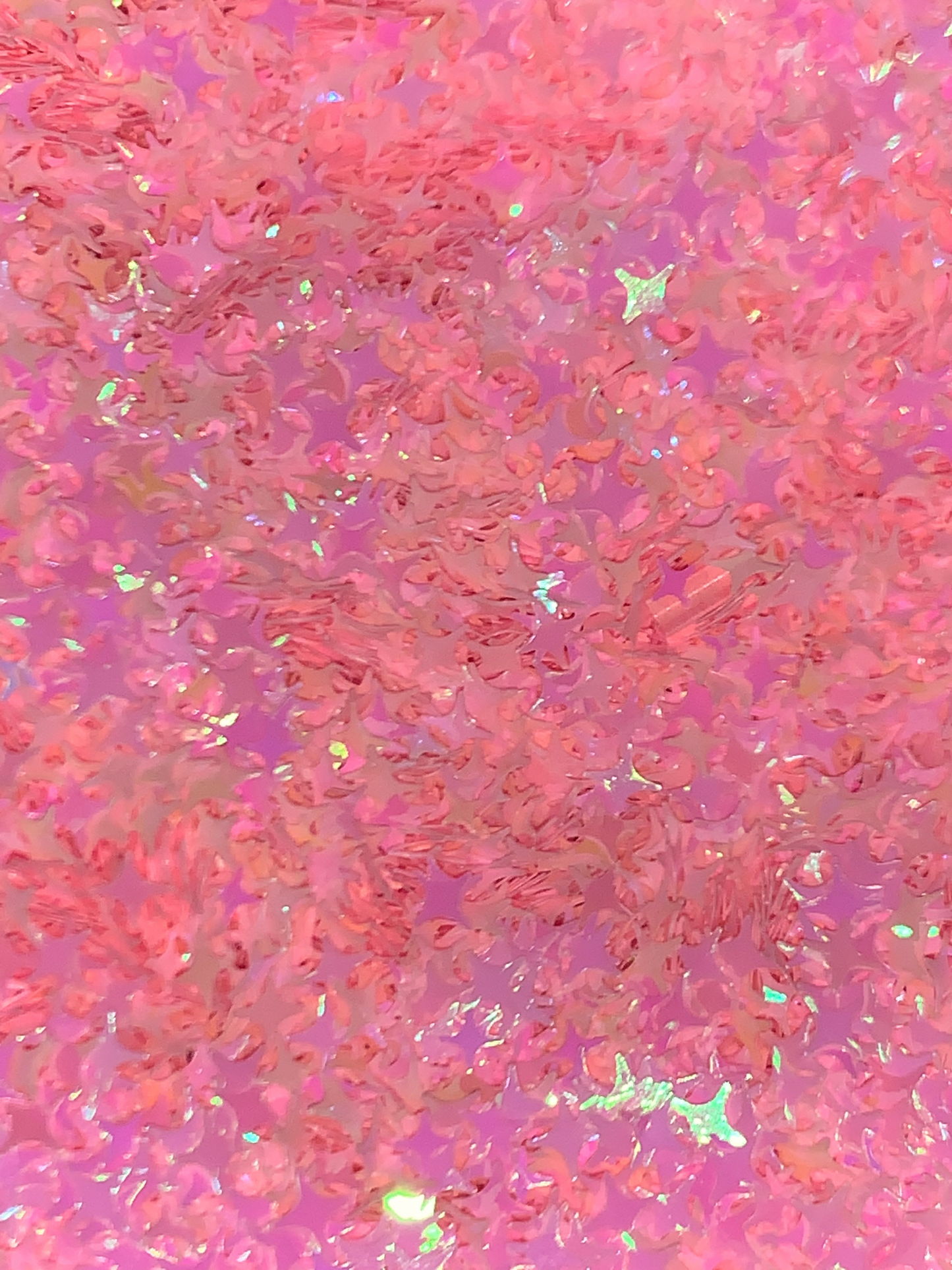 Pink Star Glitter