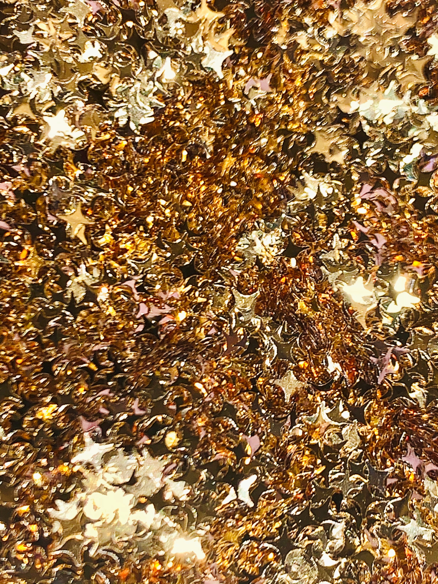 Gold Star Glitter – Purple Star Nail Supplies