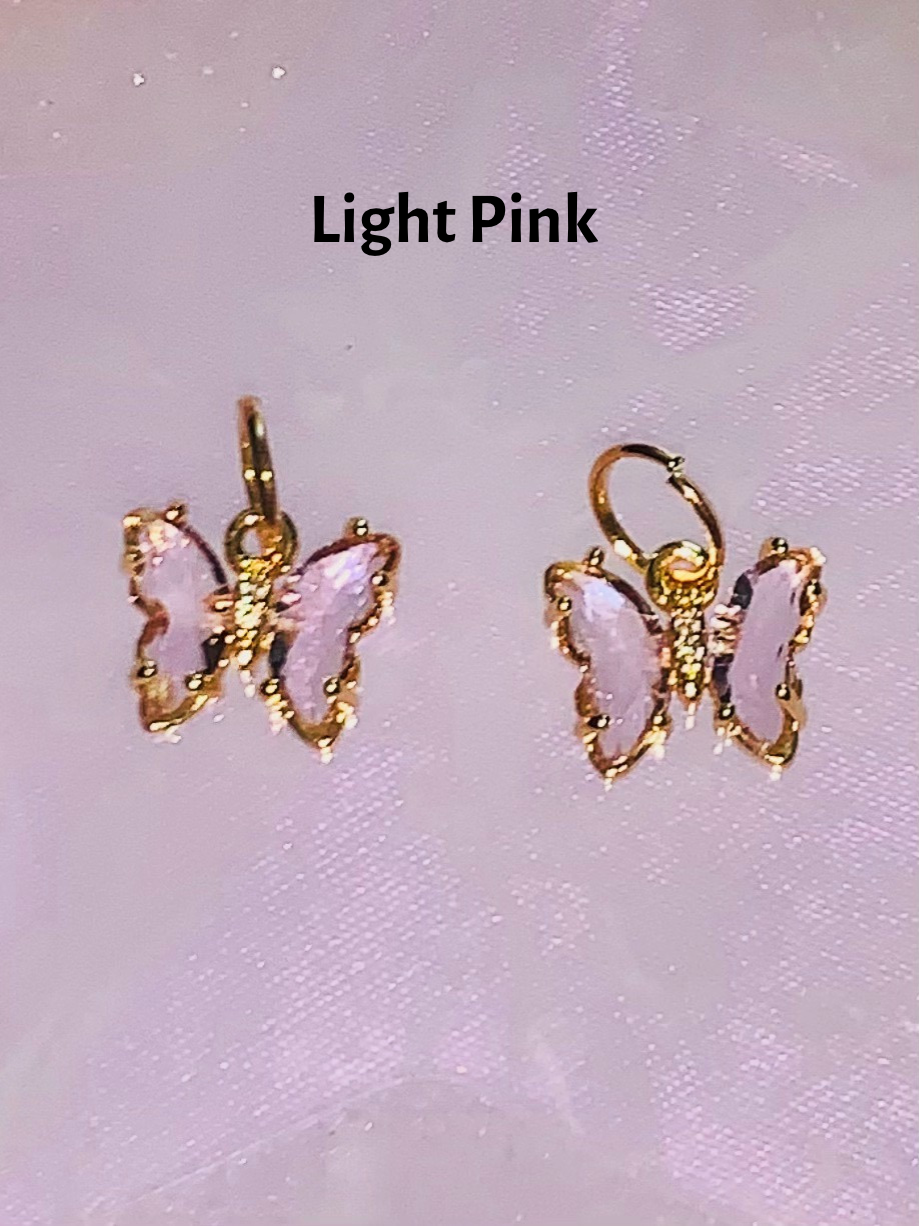 Butterfly Piercing Dangles (2 pieces)