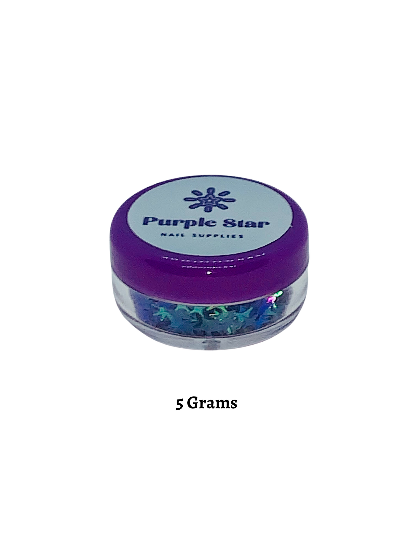 Purple Star Glitter