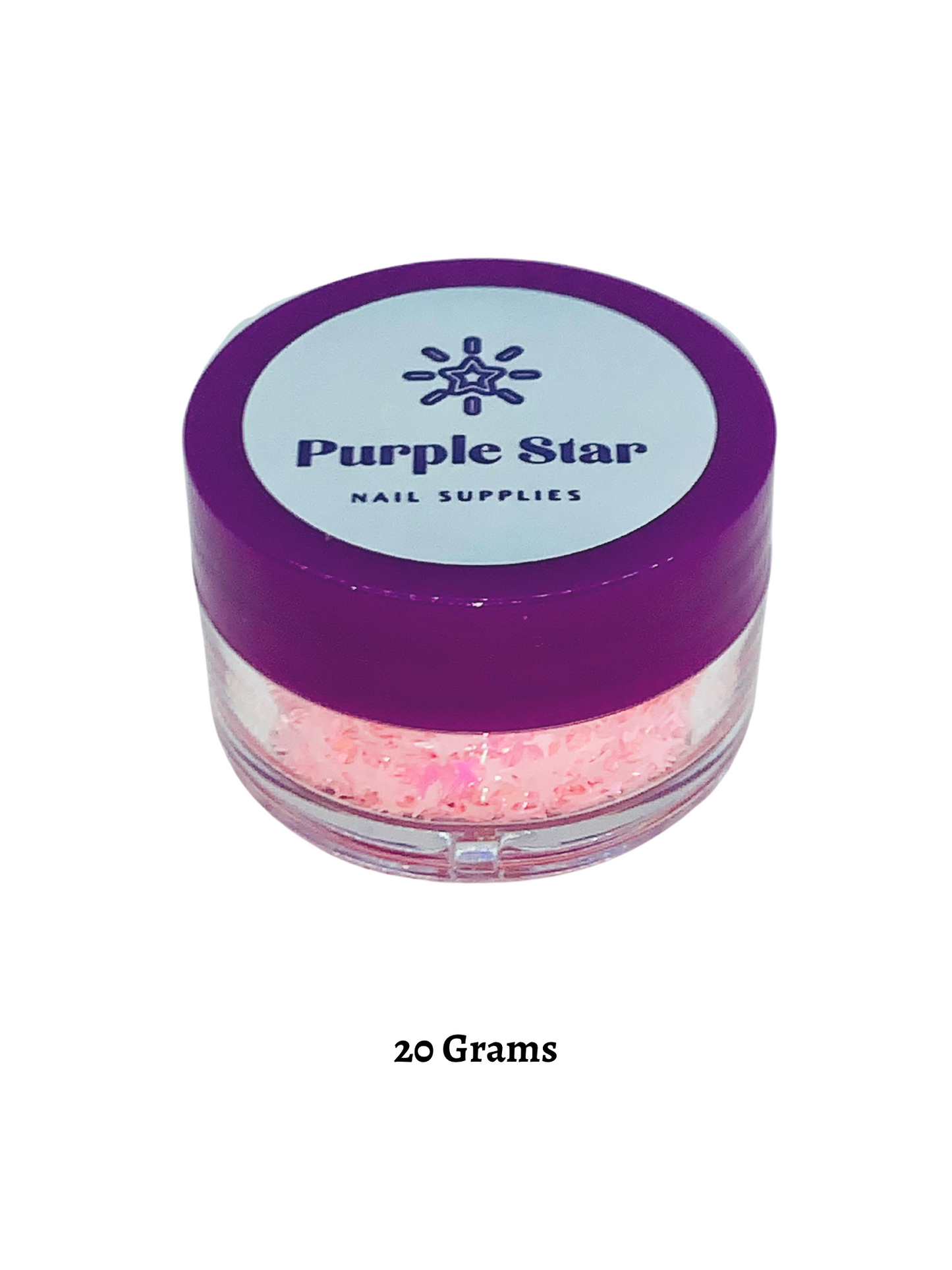 Pink Star Glitter