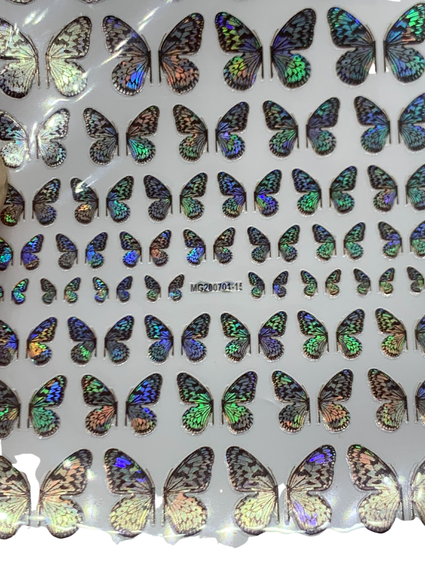 Holo Butterfly Sticker Sheet