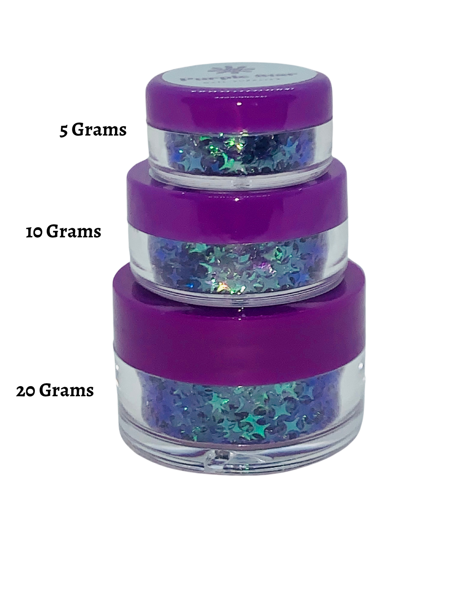 Purple Star Glitter